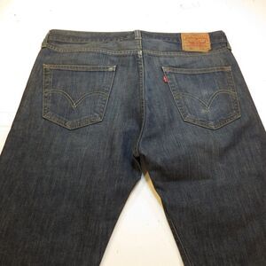 LEVI'S 501 STRAIGHT LEG BUTTON FLY DENIM JEANS Mens 36x32 36 X 32 Blue